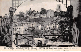 BOURPEUIL - L'ISLE JOURDAIN - Hotel Du Barrage - Terrasse Sur La Vienne - Très Bon état - Other & Unclassified