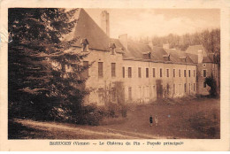 BERUGES - Le Château Du Pin - Façade Principale - état - Sonstige & Ohne Zuordnung