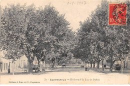 CARPENTRAS - Boulevard Du Jeu De Ballon - Très Bon état - Carpentras