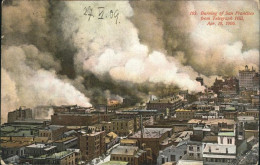 11109655 San_Francisco_California Burning 1906 From Telegraph Hill - Andere & Zonder Classificatie