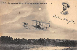 Un Virage De Wilbur Wright Au CAMP D'AUVOURS - Très Bon état - Autres & Non Classés