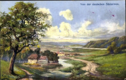 Artiste CPA Wilhelmi, A., Dnjestr Bei Zurawno, Deutsche Südarmee, Landschaft - Autres & Non Classés