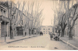 CAVAILLON - Avenue De La Gare - Très Bon état - Cavaillon