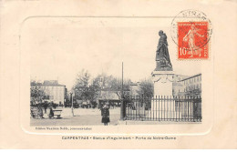 CARPENTRAS - Statue D'Inguimbert - Porte De Notre Dame - état - Carpentras