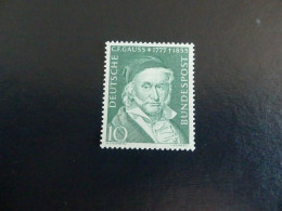 "TP NSC N°80..C.F GAUSS ..ASTRONOME ET MATHEMATICIEN" (cote 7) - Unused Stamps