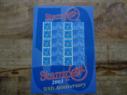 Great Britain MNH Limited Edition Sheet Stampex 2003 - Blokken & Velletjes