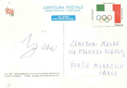 CARTOLINA POSTALE L.1400 ITALIA98 - Entiers Postaux
