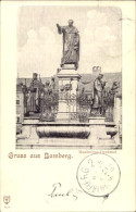 CPA Bamberg In Oberfranken, Maximilian-Denkmal - Autres & Non Classés