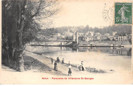 ABLON - Panorama De Villeneuve Saint Georges - Très Bon état - Ablon Sur Seine