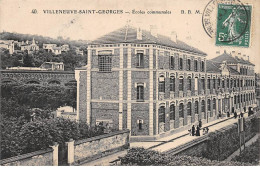 VILLENEUVE SAINT GEORGES - Ecoles Communales - Très Bon état - Villeneuve Saint Georges
