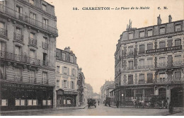 CHARENTON - La Place De La Mairie - Très Bon état - Charenton Le Pont