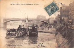 ALFORTVILLE - Station Des Bateaux Parisiens - état - Alfortville
