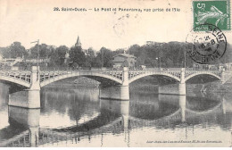 SAINT OUEN - Le Pont Et Panorama, Vue Prise De L'Ile - Très Bon état - Saint Ouen