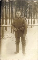 Photo CPA Deutscher Soldat In Uniform, Portrait, Kaiserzeit - Autres & Non Classés