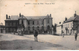 CONTY - Ecole Des Filles - Route De Poix - état - Conty