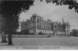 SAINT GERMAIN EN LAYE - Le Château Vue Du Parc - Très Bon état - St. Germain En Laye (Castillo)