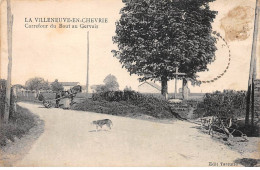 LA VILLENEUVE EN CHEVRIE - Carrefour Du Bout Au Gervais - Très Bon état - Other & Unclassified