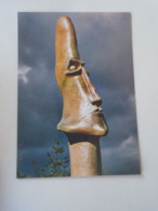 D203147  CPM  Jissy Keuenhof -  Paaskop  - Rapa Nui - Easter Island - Keramische Steengoed - Sculpturen