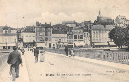 JOIGNY - Le Pont Et Quai Henri Ragobert - Très Bon état - Joigny