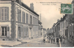 VILLENEUVE LA GUYARD - Grande Rue - La Poste - état - Villeneuve-la-Guyard