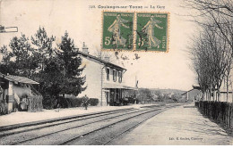 COULANGES SUR YONNE - La Gare - Très Bon état - Coulanges Sur Yonne
