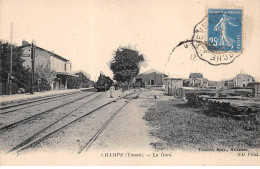 CHAMPS - La Gare - Très Bon état - Champs Sur Yonne
