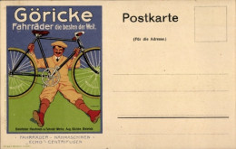 CPA Reklame, Göricke Fahrräder, Bielefelder Maschinen- Und Fahrradwerke - Otros & Sin Clasificación