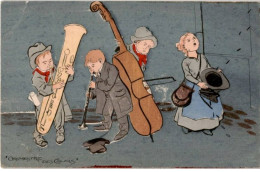 MUSIQUE: Dessin, Enfants Musiciens - Très Bon état - Musique Et Musiciens