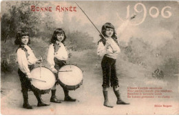 MUSIQUE: Bonne Année 1906 - Très Bon état - Musique Et Musiciens