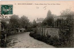 BRIE-COMTE-ROBERT: Fossés Et Restes D'une Tour Du Vieux Château - Très Bon état - Brie Comte Robert