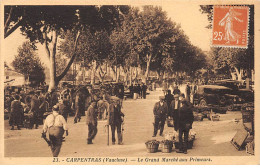 CARPENTRAS - Le Grand Marché Aux Primeurs - Très Bon état - Carpentras