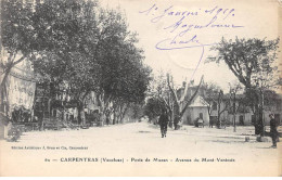 CARPENTRAS - Poste De Mazan - Avenue Du Mont Ventoux - Très Bon état - Carpentras
