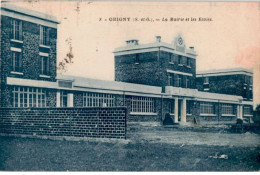 GRIGNY: La Mairie Et Les écoles - Bon état - Grigny