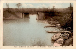 GRIGNY: Les Fouilles, Coin De Pêche - Très Bon état - Grigny