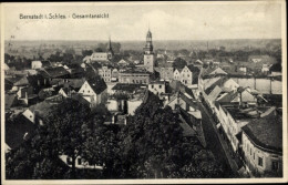 CPA Bierutów Bernstadt Schlesien, Gesamtansicht - Schlesien