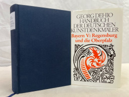 Handbuch Der Deutschen Kunstdenkmäler; Bayern. Band 5., Regensburg Und Die Oberpfalz - Architektur