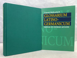 Glossarium Latino-Germanicum Mediae Et Infimae Aetatis. - Andere & Zonder Classificatie