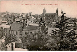 GRANVILLE: Vue Du Quartier Saint-paul - état - Granville