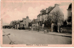 GRANVILLE: La Route De Coutances - état - Granville