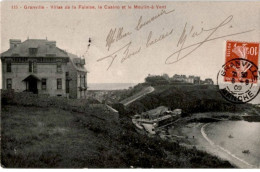 GRANVILLE: Villas De La Falaise, Le Casino Et Le Moulin à Vent -  état - Granville