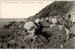 GRANVILLE: La Plage à Marée Haute - Très Bon état - Granville