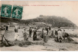 GRANVILLE: La Plage, Le Plat-gousset, Le Casino Des Les Falaises - Très Bon état - Granville