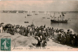 GRANVILLE: Les Régates, Vue Prise De La Petite Jetée - Très Bon état - Granville