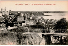 GRANVILLE: Vvue Générale Prise Du Moulin à Vent - Très Bon état - Granville