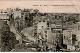 GRANVILLE: Avenue Et Nouvelle Route De Coutances - état - Granville
