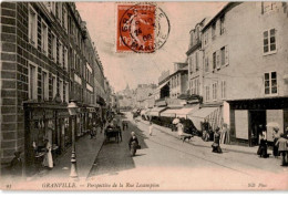 GRANVILLE: Perspective De La Rue Lecampion - Très Bon état - Granville