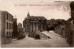 GRANVILLE: L'hôtel Des Bains Vu De La Route De Coutances - Très Bon état - Granville