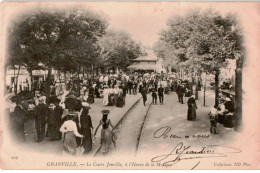 GRANVILLE: Le Cours Jonville à L'heure De La Musique - Très Bon état - Granville