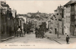 GRANVILLE: Rue Du Calvaire - Très Bon état - Granville