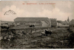 GRANVILLE: Le Roc Et Les Casernes -  état - Granville